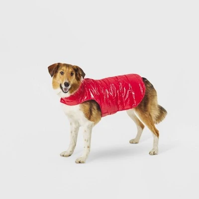 Dog and Cat Puffer - Red - Wondershop™ 7 Dog and Cat Puffer - Red - Wondershop™ - Image 7