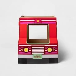 Double Decker Holiday Car Cat Scratcher - Wondershop™