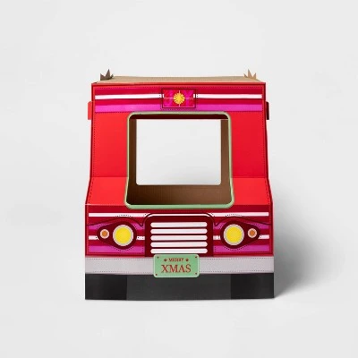 Double Decker Holiday Car Cat Scratcher - Wondershop™ 1 Double Decker Holiday Car Cat Scratcher - Wondershop™