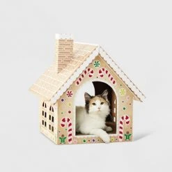 Double Decker Gingerbread Cat Scratcher House - Wondershop™ -Wondershop Sales unnamed file 895