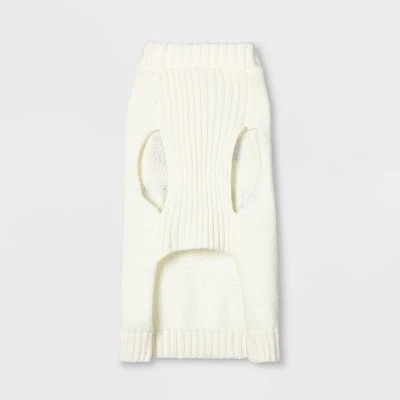 All is Bright Dog and Cat Sequin Sweater - Cream - Wondershop™ 2 All is Bright Dog and Cat Sequin Sweater - Cream - Wondershop™ - Image 2