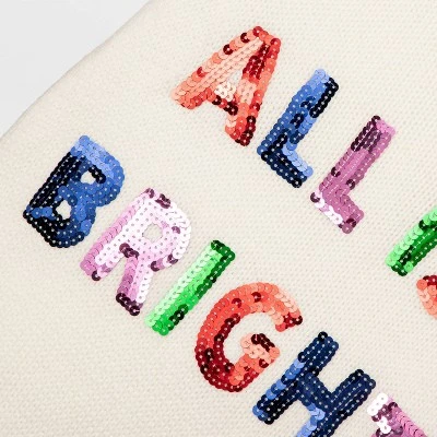 All is Bright Dog and Cat Sequin Sweater - Cream - Wondershop™ 3 All is Bright Dog and Cat Sequin Sweater - Cream - Wondershop™ - Image 3