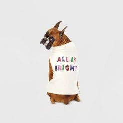 All is Bright Dog and Cat Sequin Sweater - Cream - Wondershop™ 19 All is Bright Dog and Cat Sequin Sweater - Cream - Wondershop™ -Wondershop Sales unnamed file 948