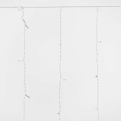 6ft Curtain Icicle LED Christmas Lights Warm White - Wondershop™ 1 6ft Curtain Icicle LED Christmas Lights Warm White - Wondershop™