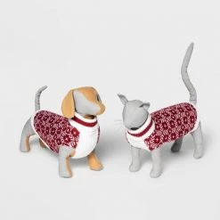 Dog and Cat Sweater - Red/White - Wondershop™ -Wondershop Sales unnamed file 951