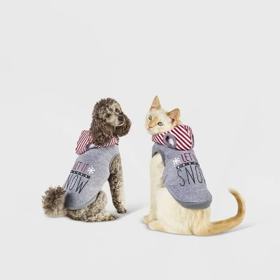 Let It Snow Dog and Cat Hoodie - Wondershop™ 5 Let It Snow Dog and Cat Hoodie - Wondershop™ - Image 5