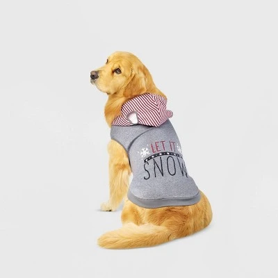 Let It Snow Dog and Cat Hoodie - Wondershop™ 9 Let It Snow Dog and Cat Hoodie - Wondershop™ - Image 9